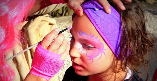 Organisation maquillage enfants