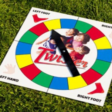 Location jeu twister géant