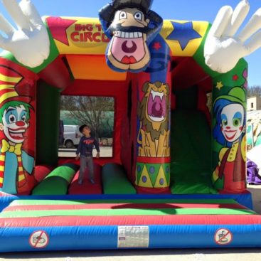 Château gonflable Combo Circus