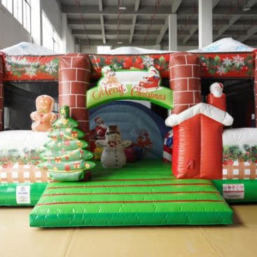 Château gonflable Maison de Noël