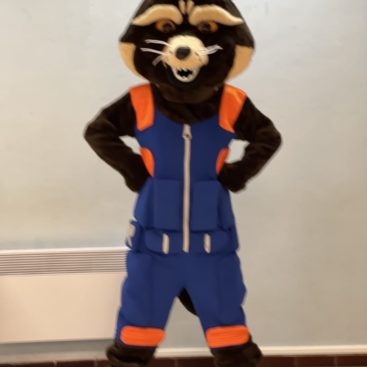 Location mascotte Rocket Raccoon
